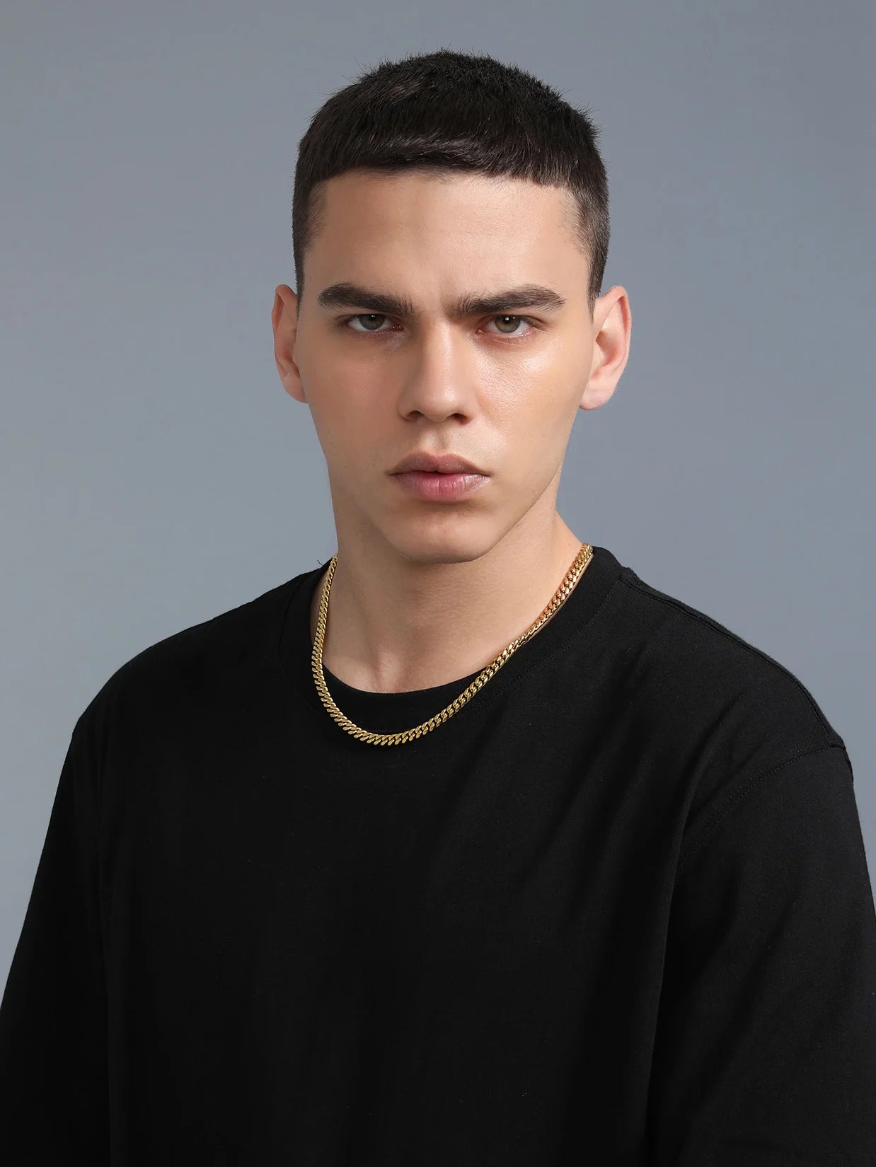 Gold Chains for Mens 24Inch 6MM 18K Gold Filled Necklace Mens Gifts for Men